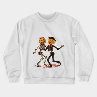 Dancing Skeleton Shirt, funny pumpkin shirt, Halloween shirt, Halloween tee, Halloween tshirt, Spooky Season Shirt, Fall Shirt, autumn shirt Active Crewneck Sweatshirt